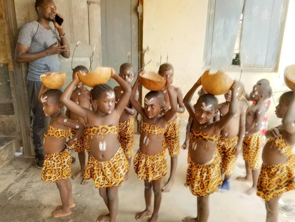 Director and music trainer with the Raka Raka traditional dancers